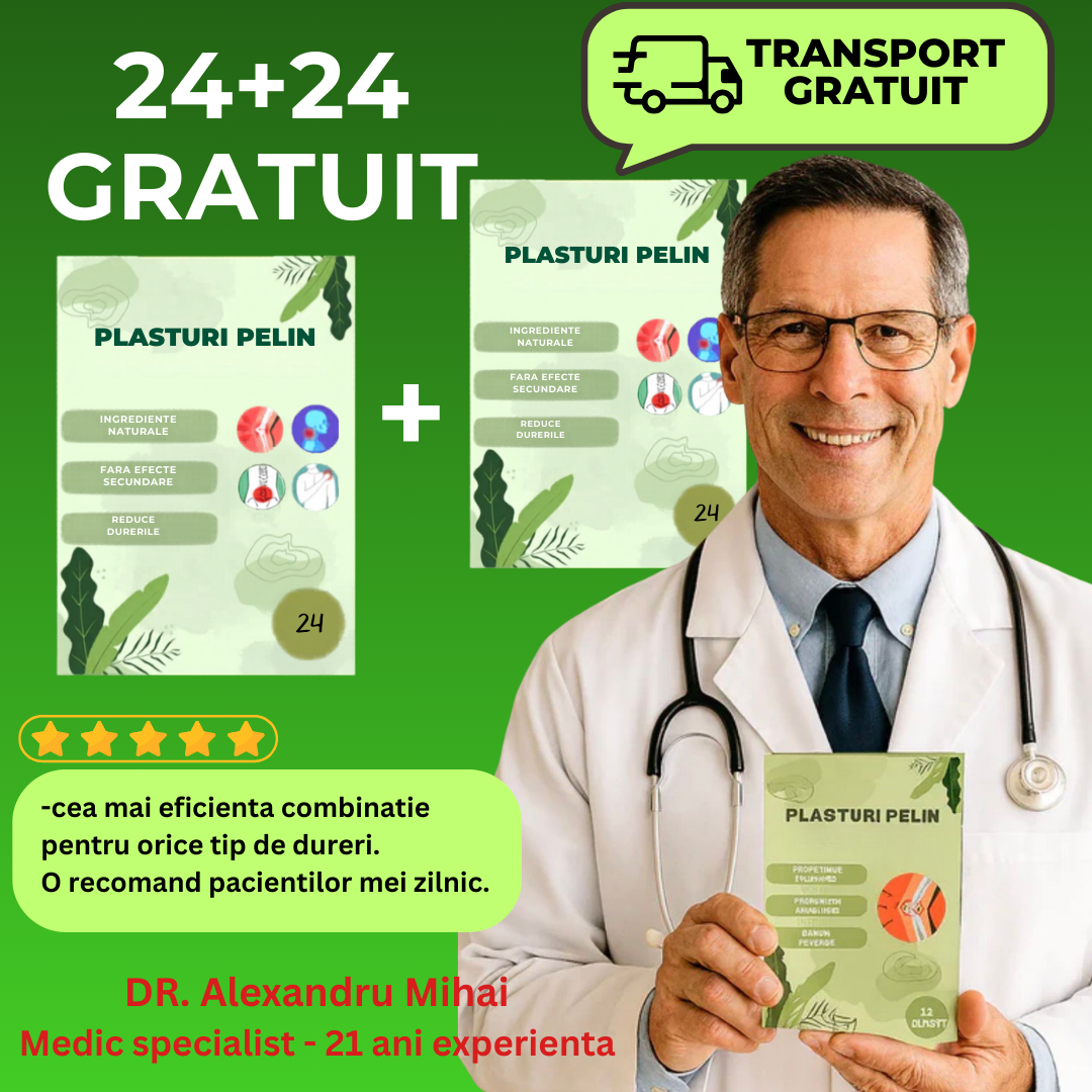 PLASTURI DIN PELIN 24+24 GRATIS